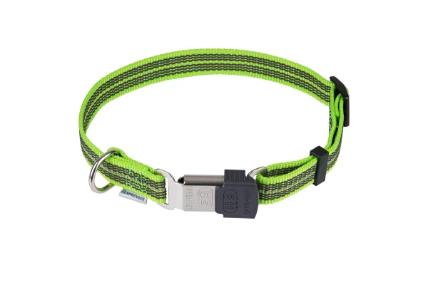Sprenger nylon ανακλαστικό περιλαίμιο (κολάρο) Πράσινο 30 - 45cm