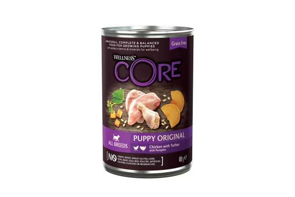 Wellness Core Duo Protein Puppy Κοτόπουλο & Γαλοπούλα 400gr