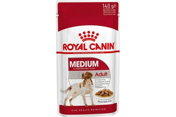 Royal Canin Medium Adult Wet 140gr