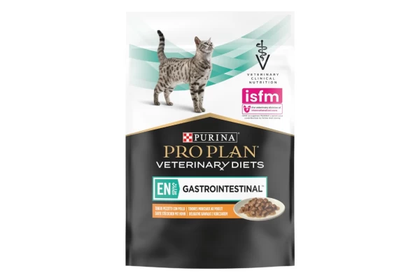 Purina Veterinary Diets Υγρή Τροφή για Ενήλικες Γάτες σε Φακελάκι με Κοτόπουλο 1x85gr