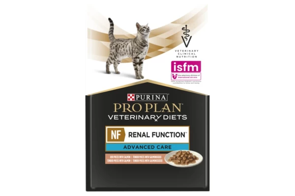 Pro Plan Veterinary Diet NF Renal Function Κομματάκια σε σάλτσα Σολομός 1x85gr