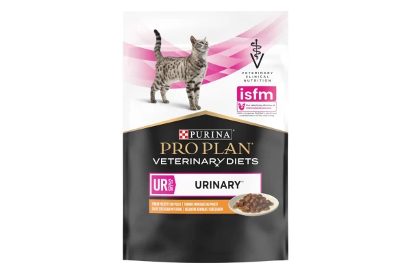 Purina Veterinary Diets Υγρή Τροφή για Ενήλικες Γάτες σε Φακελάκι 1x85gr με Κοτόπουλο Διαίτης