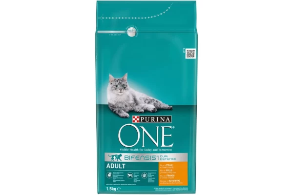 Purina ONE Adult Κοτόπουλο & Δημητριακά Ολικής Άλεσης 1,5kg