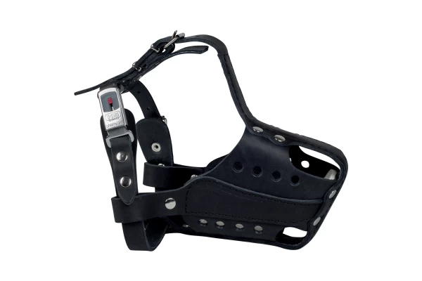 GAPPAY Δερμάτινο Φίμωτρο επιθέσεως για Βέλγικο Ποιμενικό