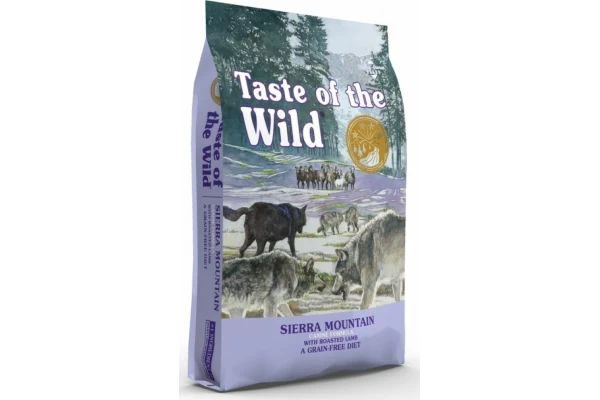 Taste Of The Wild  Sierra Mountain Canine με ψητό αρνί 12.2kg