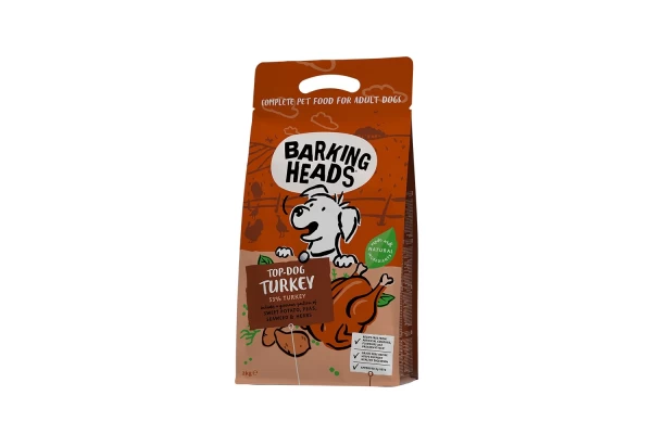 Barking Heads Top Dog Turkey 12kg