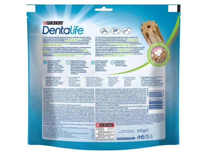PURINA DentaLife Medium Loyalty Pack 345g