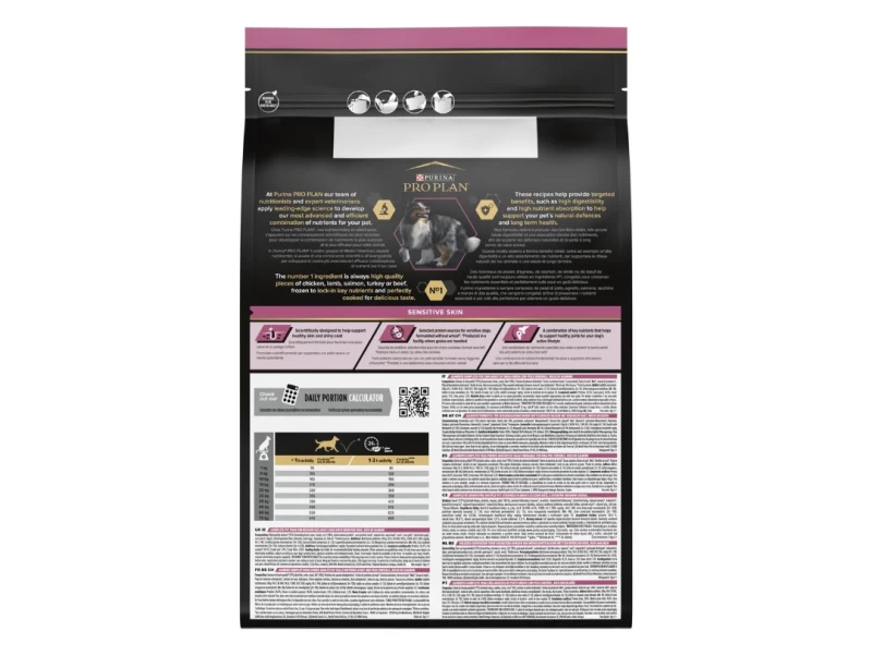 PURINA PRO PLAN DOG MEDIUM ADULT SENSITIVE SKIN 3KG
