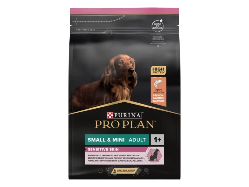 PURINA PRO PLAN DOG SMALL & MINI ADULT SENSITIVE SKIN 3KG