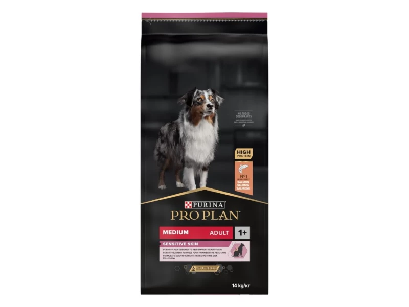 PURINA PRO PLAN DOG MEDIUM ADULT SENSITIVE SKIN 14KG