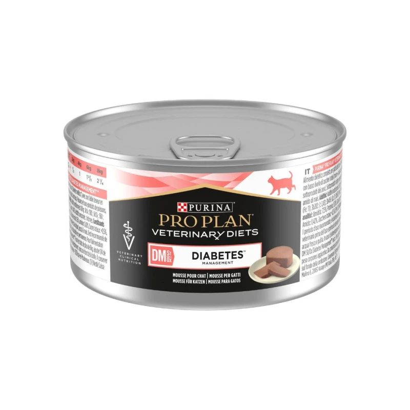 Pro Plan Veterinary Diet DM Diabetes Care Mούς 195gr
