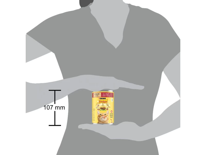 Friskies Βοδινό και λαχανικά σε σάλτσα 400g