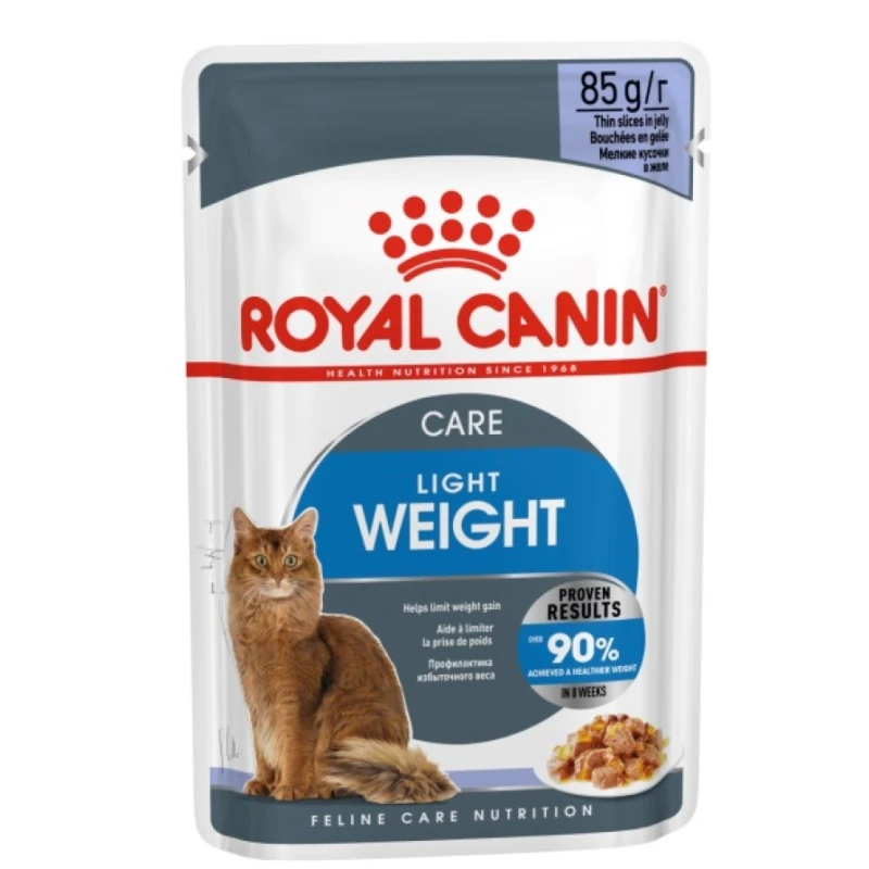 Royal Canin Light Weight Care Γάτα Jelly 85gr