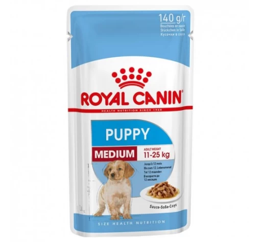 Royal Canin Medium Puppy Wet 140gr
