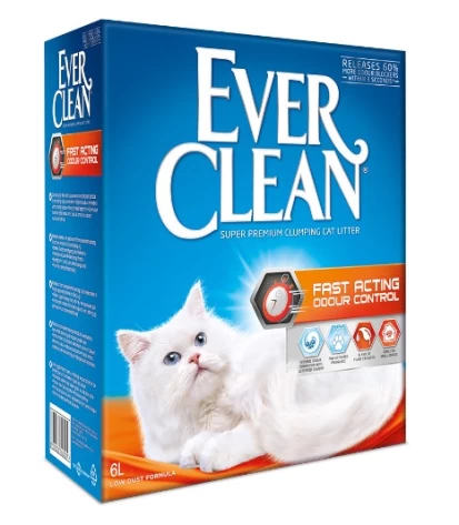 Ever Clean Fast Acting Odour Control Cat Litter Scented 6L