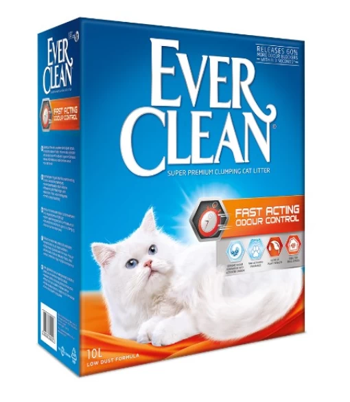 Ever Clean Fast Acting Odour Control Cat Litter Fast Acting 10L