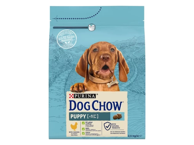 TONUS DOG CHOW PUPPY με Κοτόπουλο 2.5kg