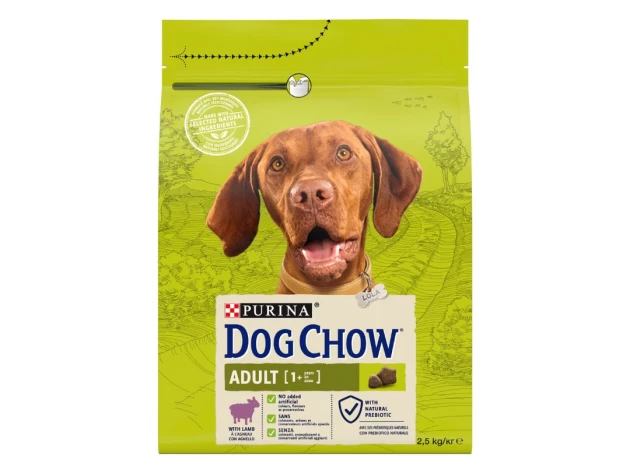TONUS DOG CHOW ADULT με Αρνί 2.5kg