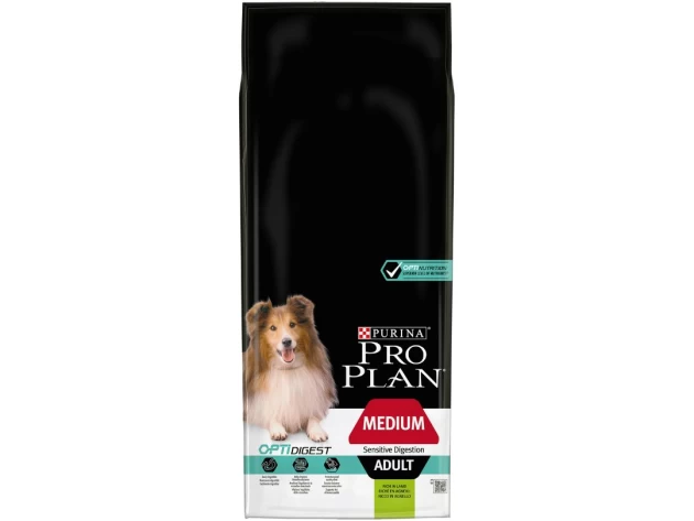 PURINA PRO PLAN DOG MEDIUM ADULT SENSITIVE DIGESTION WITH OPTIDIGEST 14KG