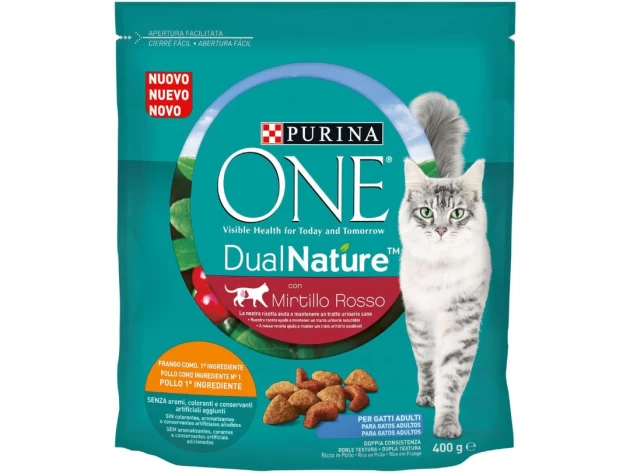 Purina ONE Dual Nature Chicken Cranberry Adult 400g