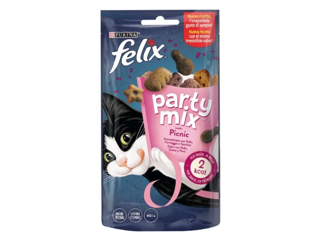 Felix Party Mix Snacks Picnic Mix με γεύση ΚΟΤΟΠΟΥΛΟ, ΤΥΡΙ και ΓΑΛΟΠΟΥΛΑ 60g
