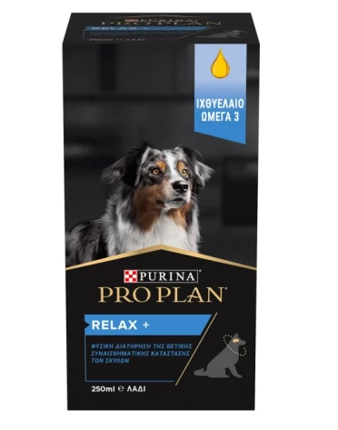 Purina Pro Plan Dog Relax+ Συμπλήρωμα Διατροφής σε Έλαιο 250ml