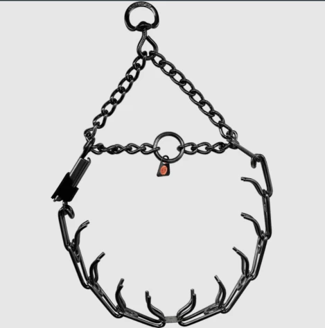 Sprenger πνίχτης 43cm από ανοξείδωτο ατσάλι μαύρος 2.25 mm με κούμπωμα ασφαλείας