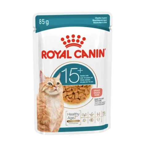 Royal Canin Ageing 15+ σε Σάλτσα 85gr Gravy 