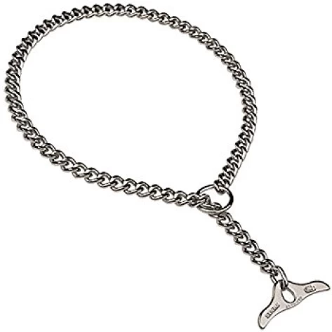 Sprenger Αλυσίδα με πεταλούδα στην άκρη από χρωμιομένο ατσάλι πάχους 3mm 