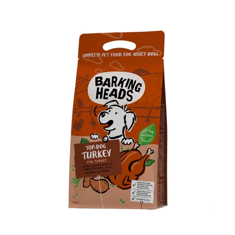Barking Heads Top Dog Turkey 12kg