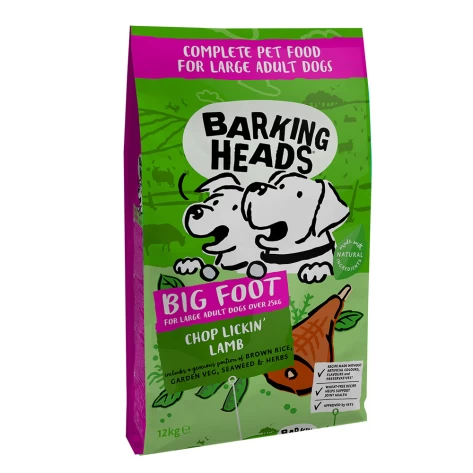 Barking Heads Large Chop Lickin' Lamb 12kg