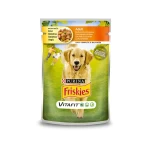 FRISKIES για ενήλικους σκύλους με Κοτόπουλο και Αρακά σε Ζελέ 1x100g