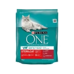 Purina ONE Sterilcat Βοδινό & Σιτάρι 800g