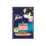 FELIX AGAIL με Σολομό και Κολοκυθάκια σε Ζελέ 85g