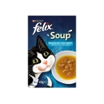 FELIX Soups Πολυσυσκευασία με Μπακαλιάρο, Τόνο και Γλώσσα 6x48g