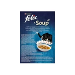 FELIX Soups Πολυσυσκευασία με Βοδινό, Κοτόπουλο και Τόνο 6x48g