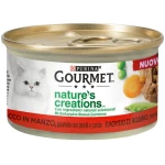 PURINA GOURMET™ Nature's Creations, Πλούσιο σε Βοδινό, γαρνιρισμένο με αρακά και καρότα
